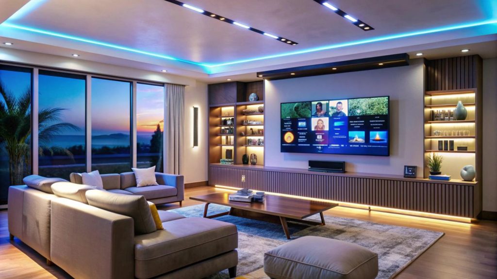 home theater setup